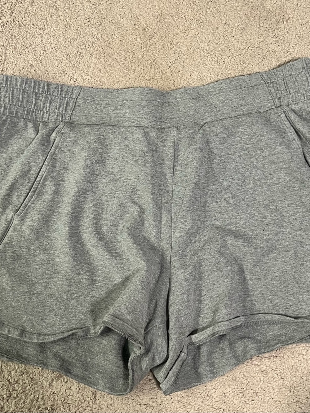 Heather Gray Lounge Shorts